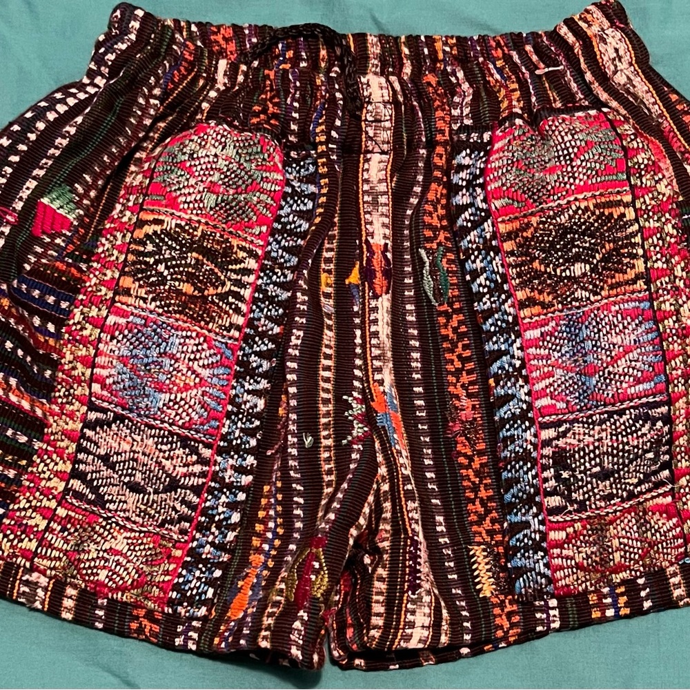 Colorful Patterned Women's Shorts
